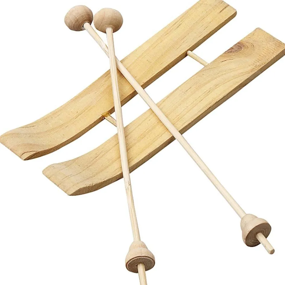 Creativ Company Ski with Sticks| Miniature