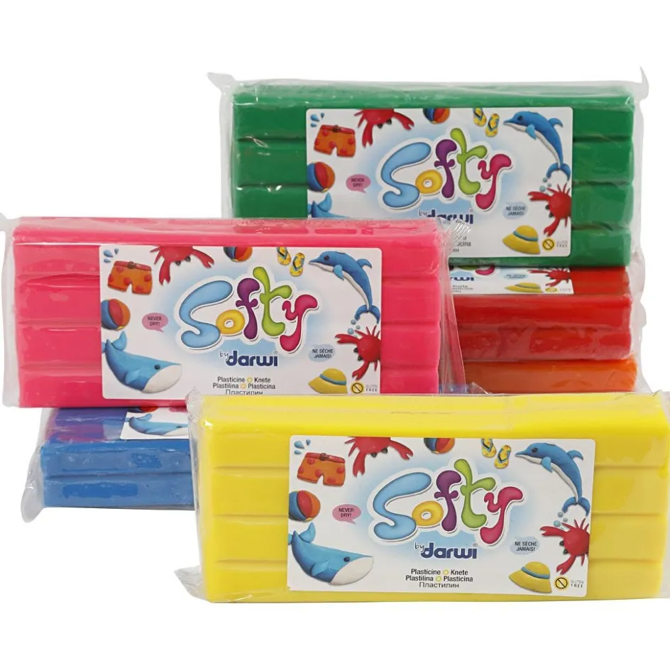 Creativ Company Softy Modelling Clay| Non-Hardening Modelling Clay