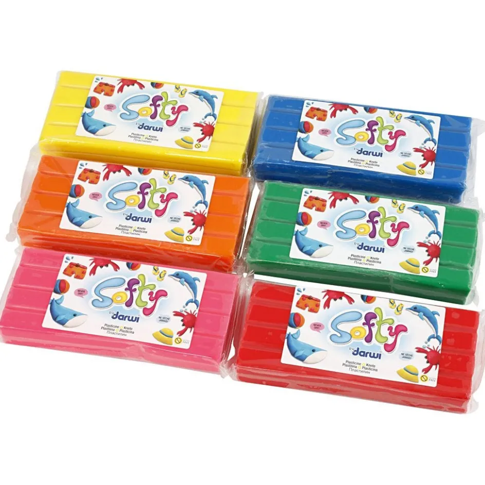Creativ Company Softy Modelling Clay| Non-Hardening Modelling Clay
