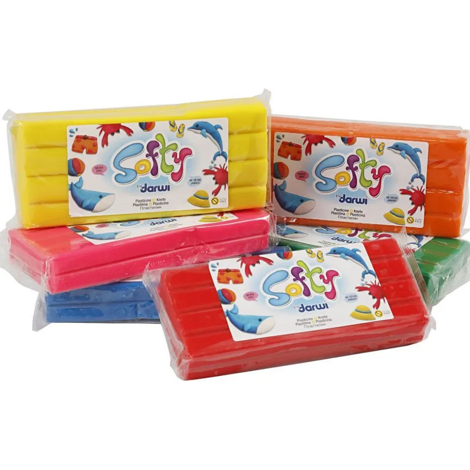 Creativ Company Softy Modelling Clay| Non-Hardening Modelling Clay