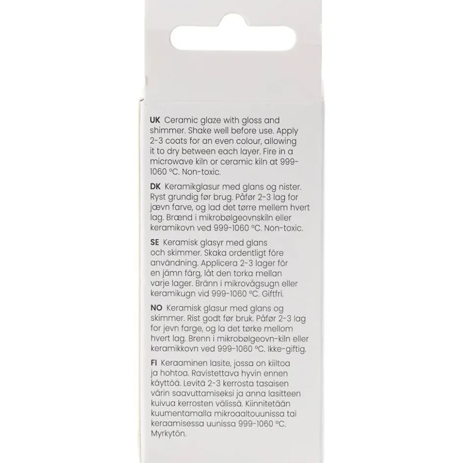 Creativ Company Speckled Ceramic Glaze| Clay For A Kiln