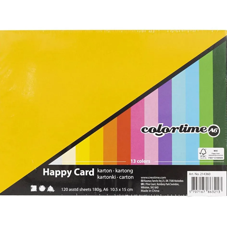 Colortime Spring Cardboard| Paper And Card