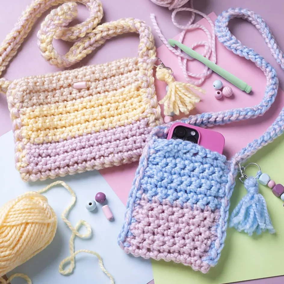 Creativ Company Starter Craft Kit Crochet| Yarn|Diy-Kits, Textiles And Yarn
