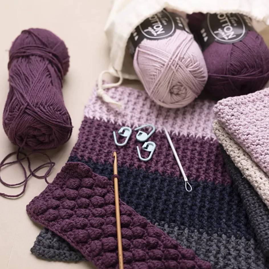 Creativ Company Starter Craft Kit Crochet| Yarn|Diy-Kits, Textiles And Yarn