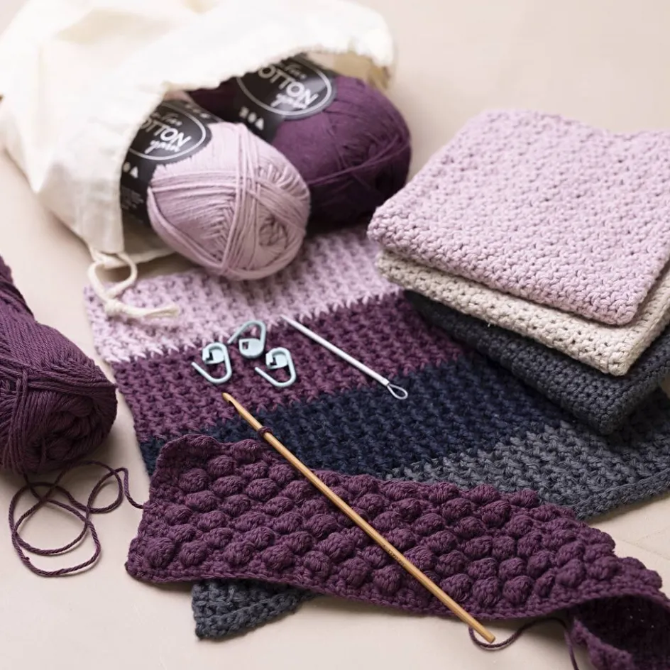 Creativ Company Starter Craft Kit Crochet| Yarn|Diy-Kits, Textiles And Yarn