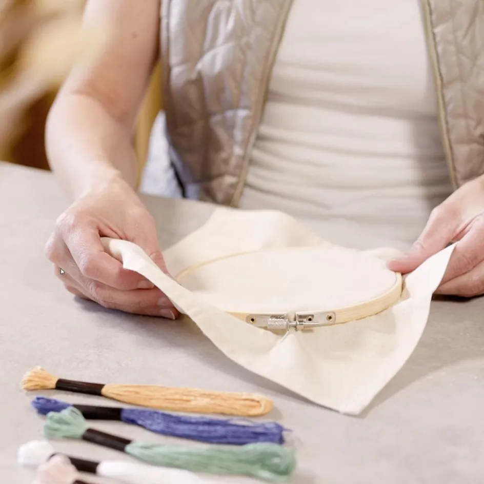 Creativ Company Starter Craft Kit Embroidery| Embroidery And Needle Punch|Diy-Kits, Textiles And Yarn