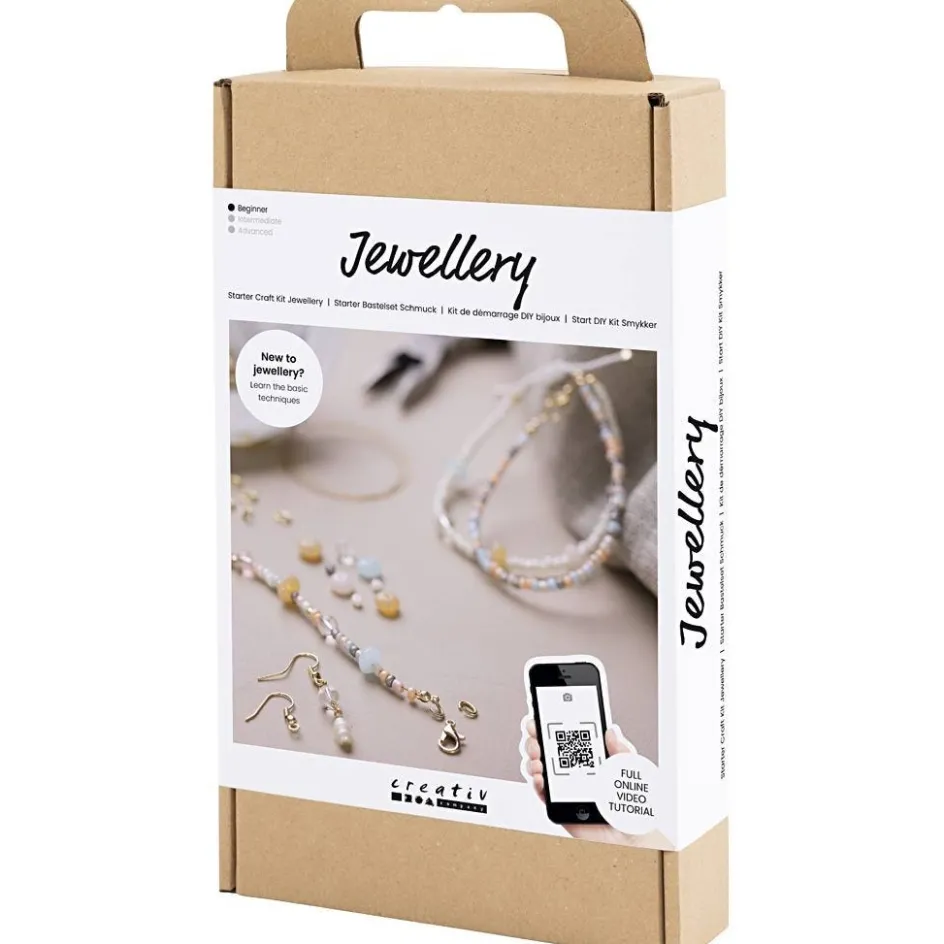 Creativ Company Starter Craft Kit Jewellery Classic Beads| Beads|Diy-Kits, Beads And Jewellery Making