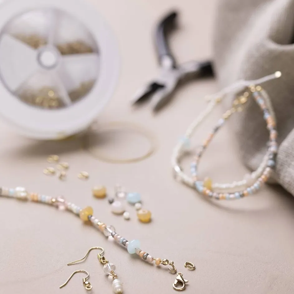 Creativ Company Starter Craft Kit Jewellery Classic Beads| Beads|Diy-Kits, Beads And Jewellery Making