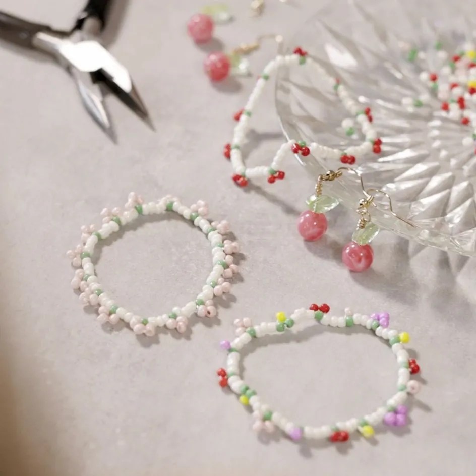Creativ Company Starter Craft Kit Jewellery Vibrant Colours| Beads|Diy-Kits, Beads And Jewellery Making