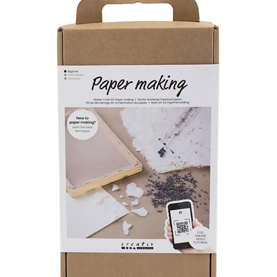 Creativ Company Starter Craft Kit Paper Making| Paper And Card|Diy-Kits, Paper Crafts