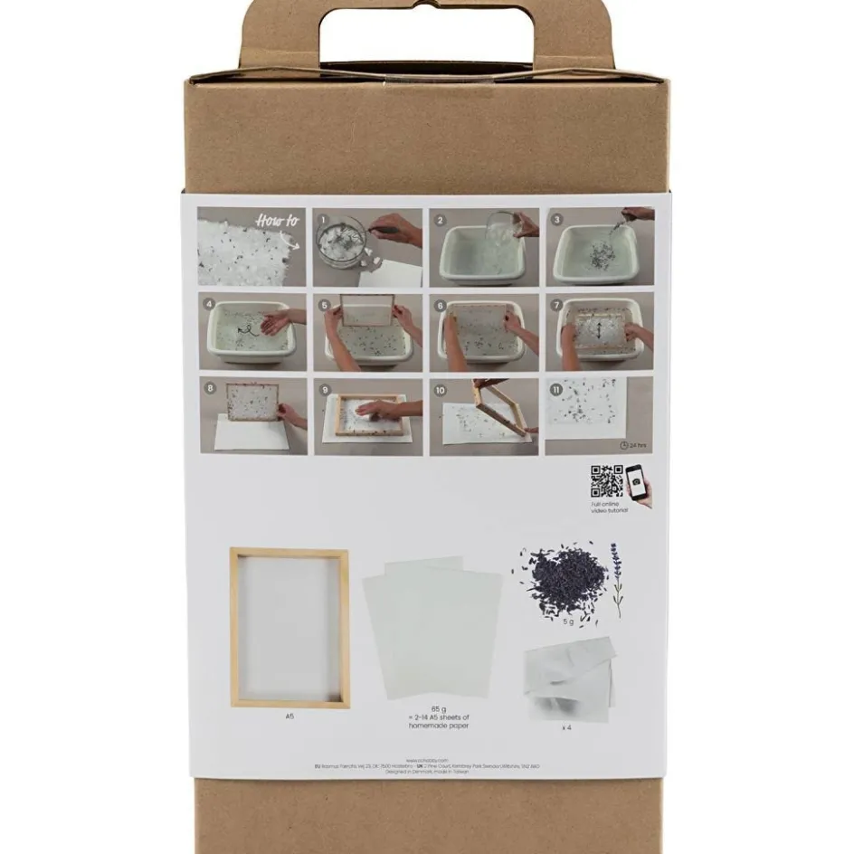 Creativ Company Starter Craft Kit Paper Making| Paper And Card|Diy-Kits, Paper Crafts