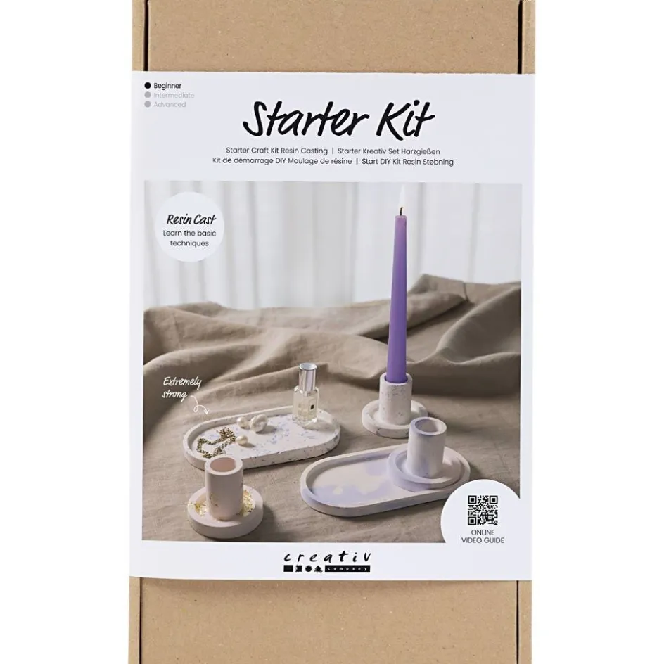 Creativ Company Starter Craft Kit Resin Casting| Resin Cast|Moulds