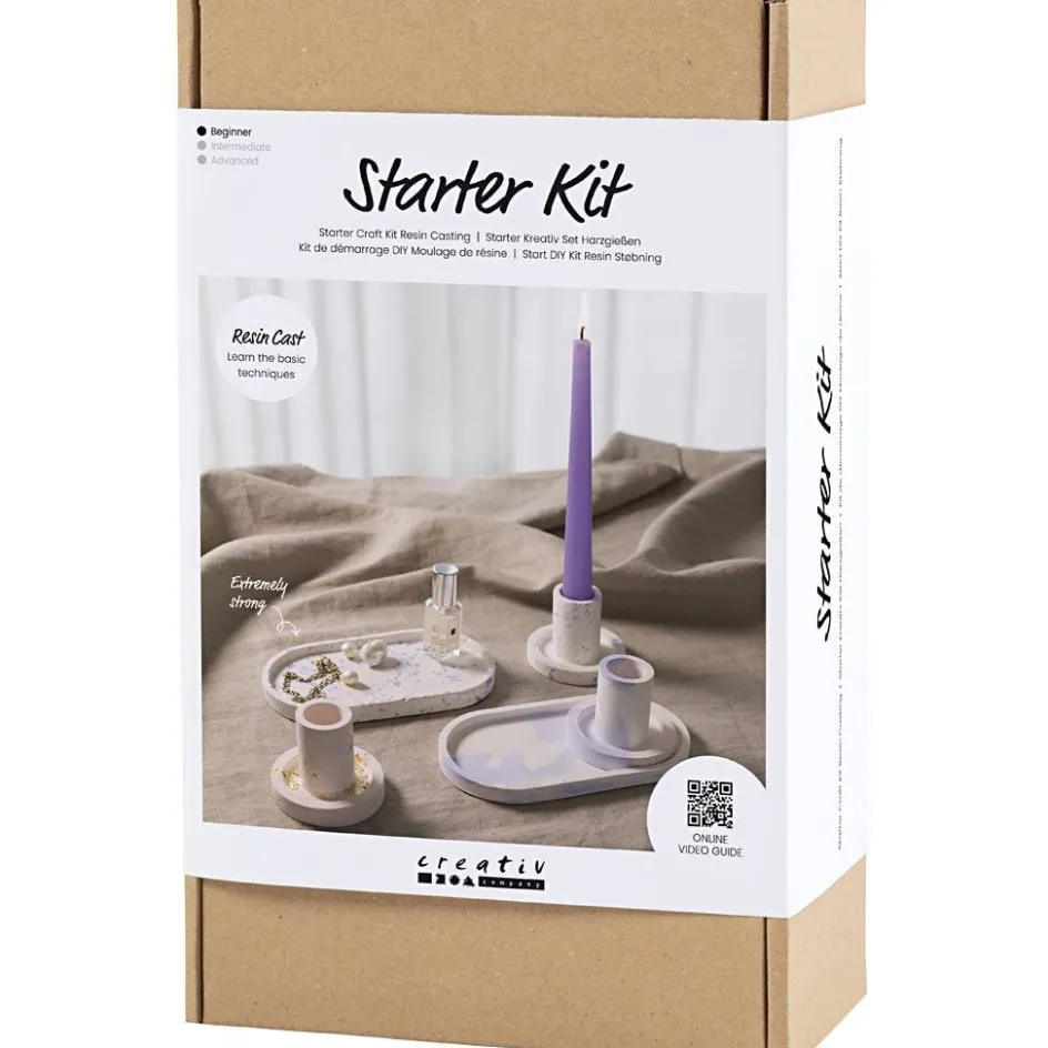 Creativ Company Starter Craft Kit Resin Casting| Resin Cast|Moulds