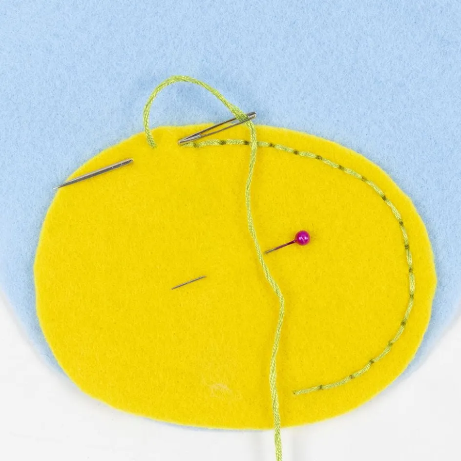 Creativ Company Starter Craft Kit Sewing| Felt And Fleece|Diy-Kits, Textiles And Yarn