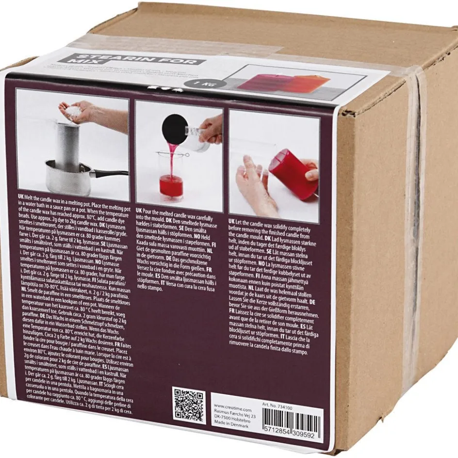 Creativ Company Stearin for mix| Candle Casting