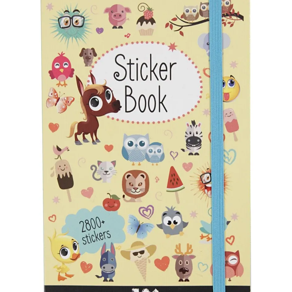 Creativ Company Sticker Book| Basic Items And Tools|Stickers And Vintage Die-Cuts