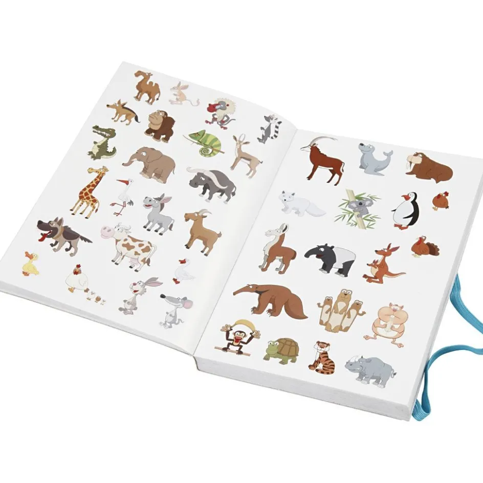 Creativ Company Sticker Book| Basic Items And Tools|Stickers And Vintage Die-Cuts