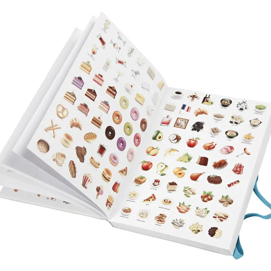 Creativ Company Sticker Book| Basic Items And Tools|Stickers And Vintage Die-Cuts