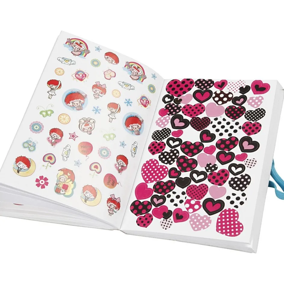 Creativ Company Sticker Book| Basic Items And Tools|Stickers And Vintage Die-Cuts
