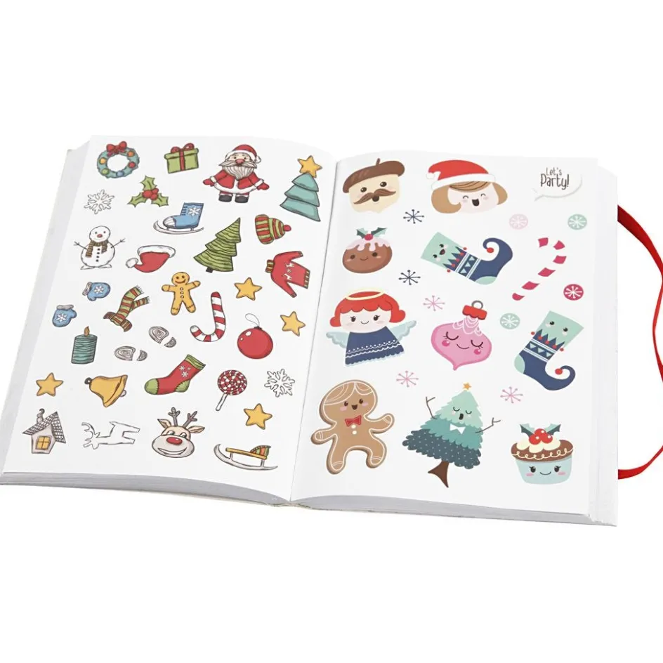 Creativ Company Sticker Book| Basic Items And Tools|Stickers And Vintage Die-Cuts