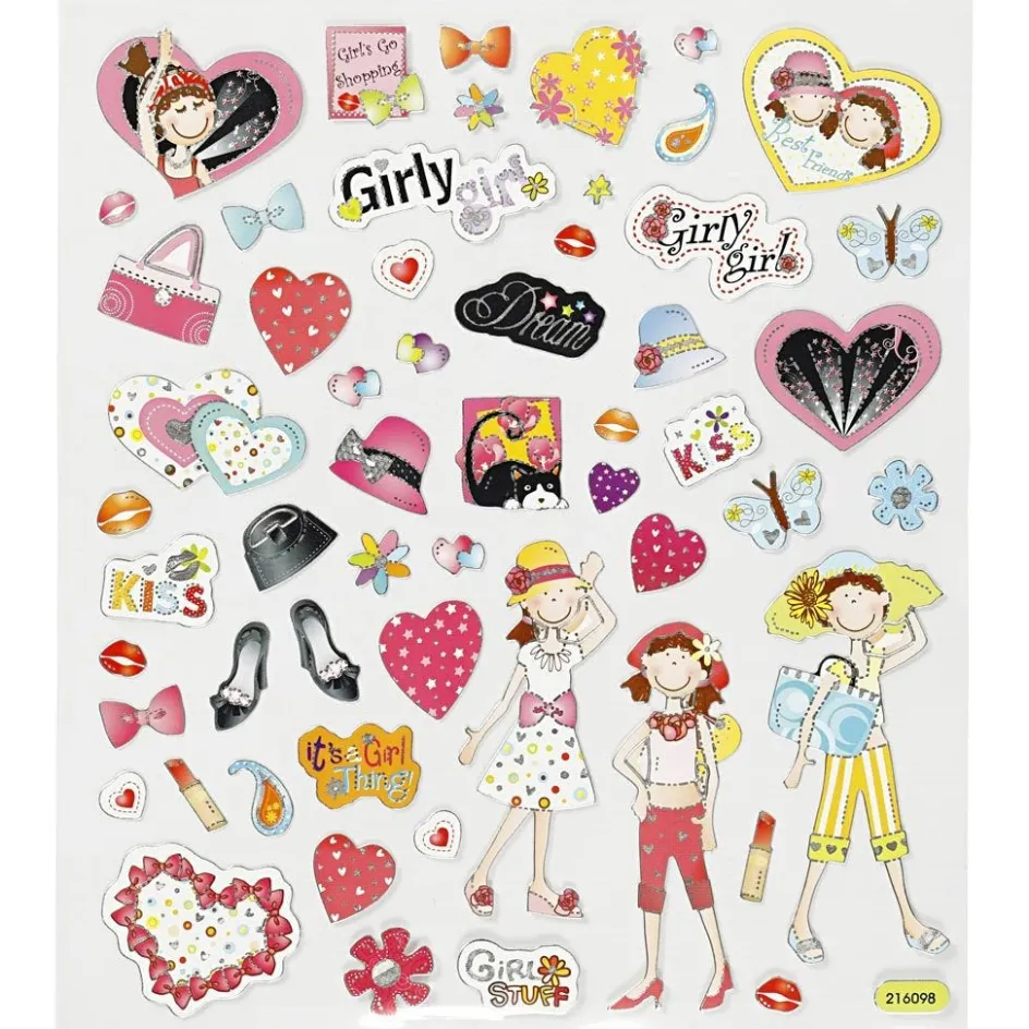 Creativ Company Stickers| Stickers And Vintage Die-Cuts