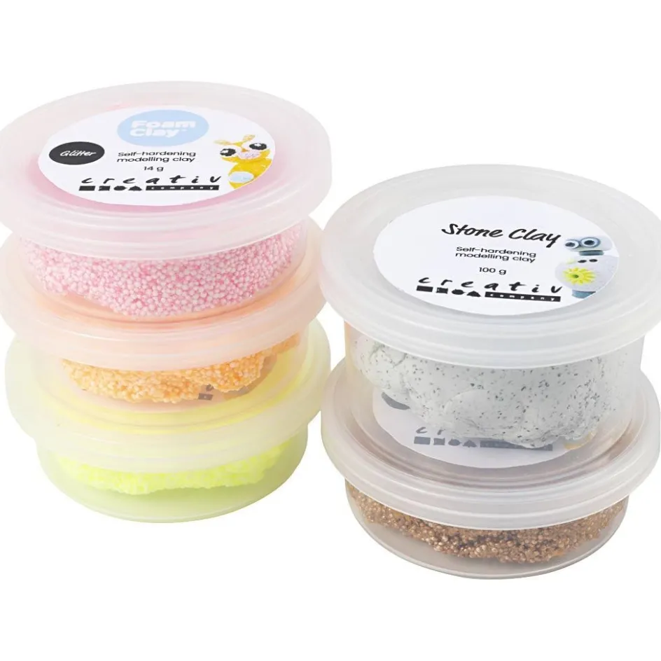 Creativ Company Stone Clay Mix| Air Drying Clay And Modelling Compounds