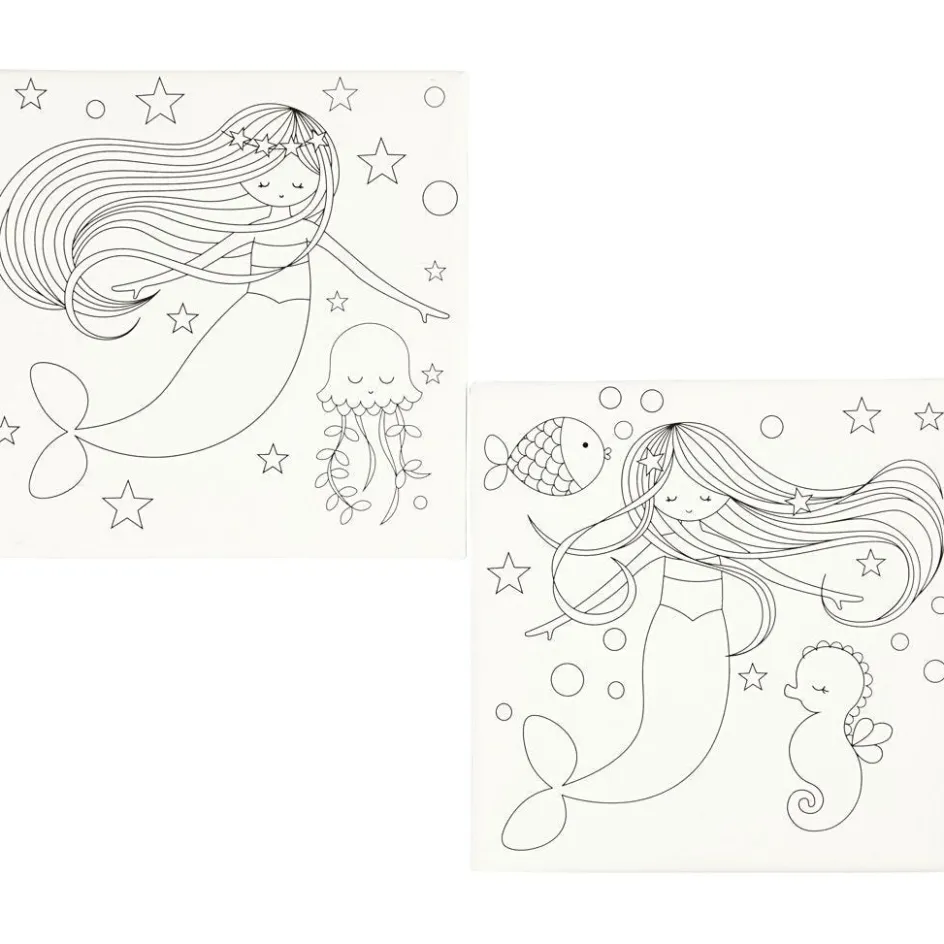 Creativ Company Stretched Canvas With Print| Advent Gifts And Calendar Gifts|Canvases