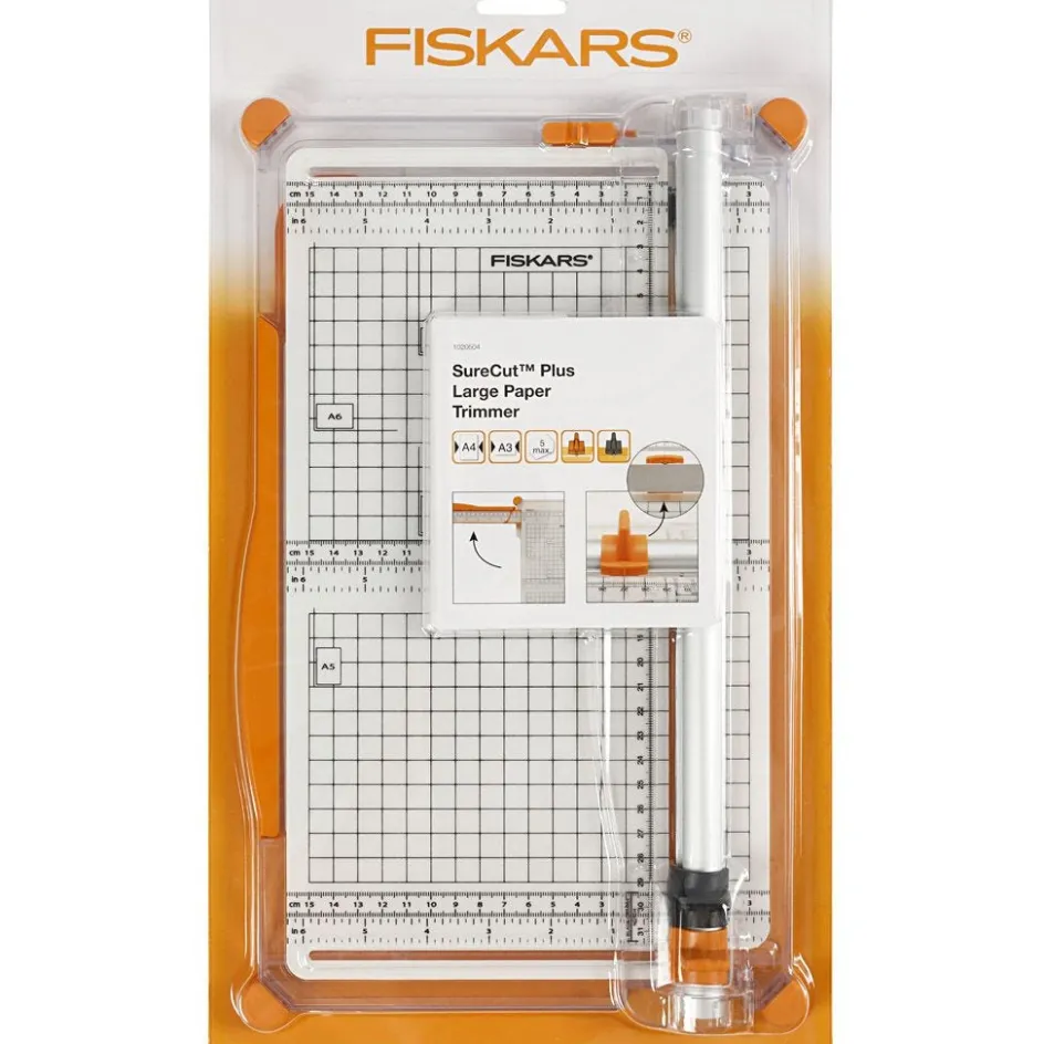 Fiskars SureCut® Paper Trimmer| Blades And Cutting Machines