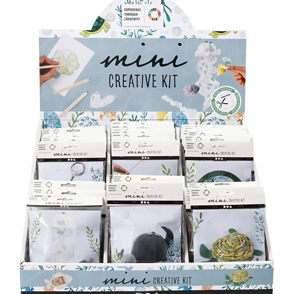 Creativ Company Table display with Mini Craft Kit| Diy-Kits, Basic Items And Tools