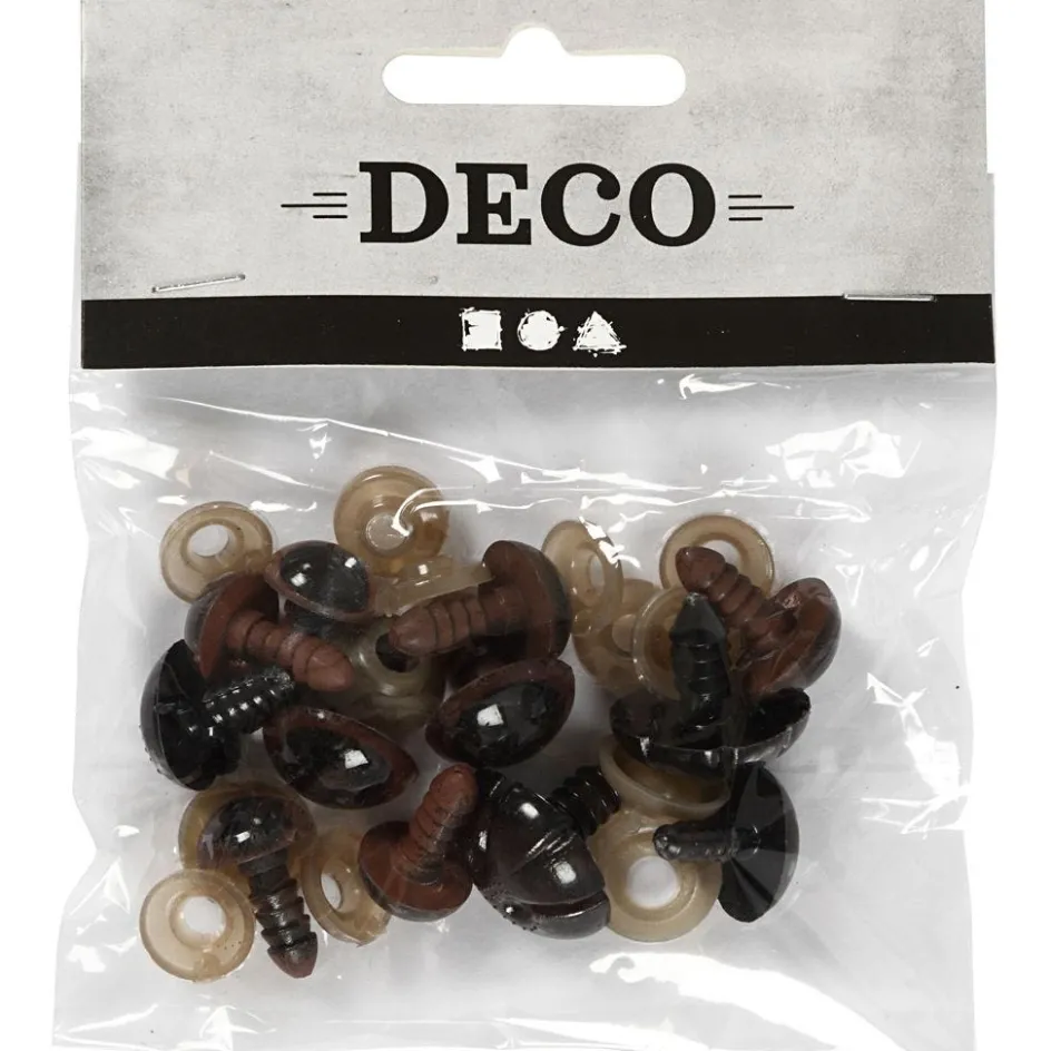 Creativ Company Teddy Bear Eyes & Noses| Miniature