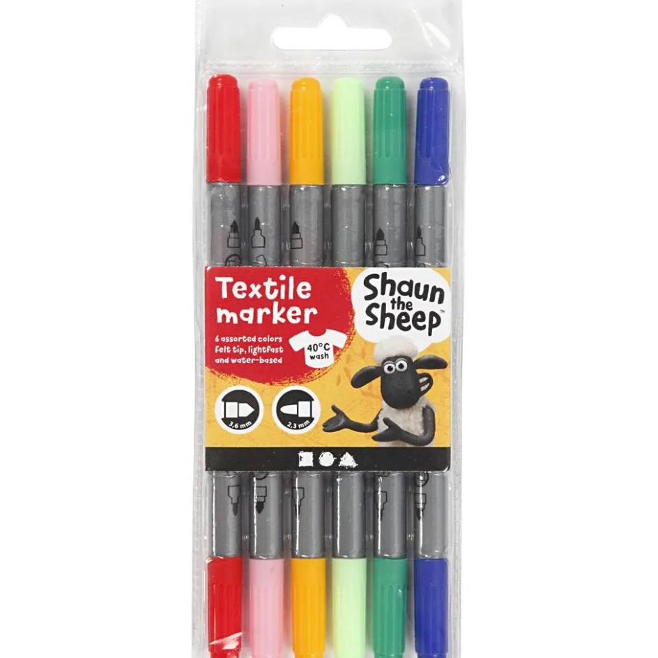 Creativ Company Textile markers| Advent Gifts And Calendar Gifts|Textile Decoration