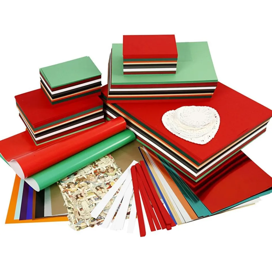 Creativ Company The Traditional Christmas Bargain| Creative Classroom Sets|Paper And Card