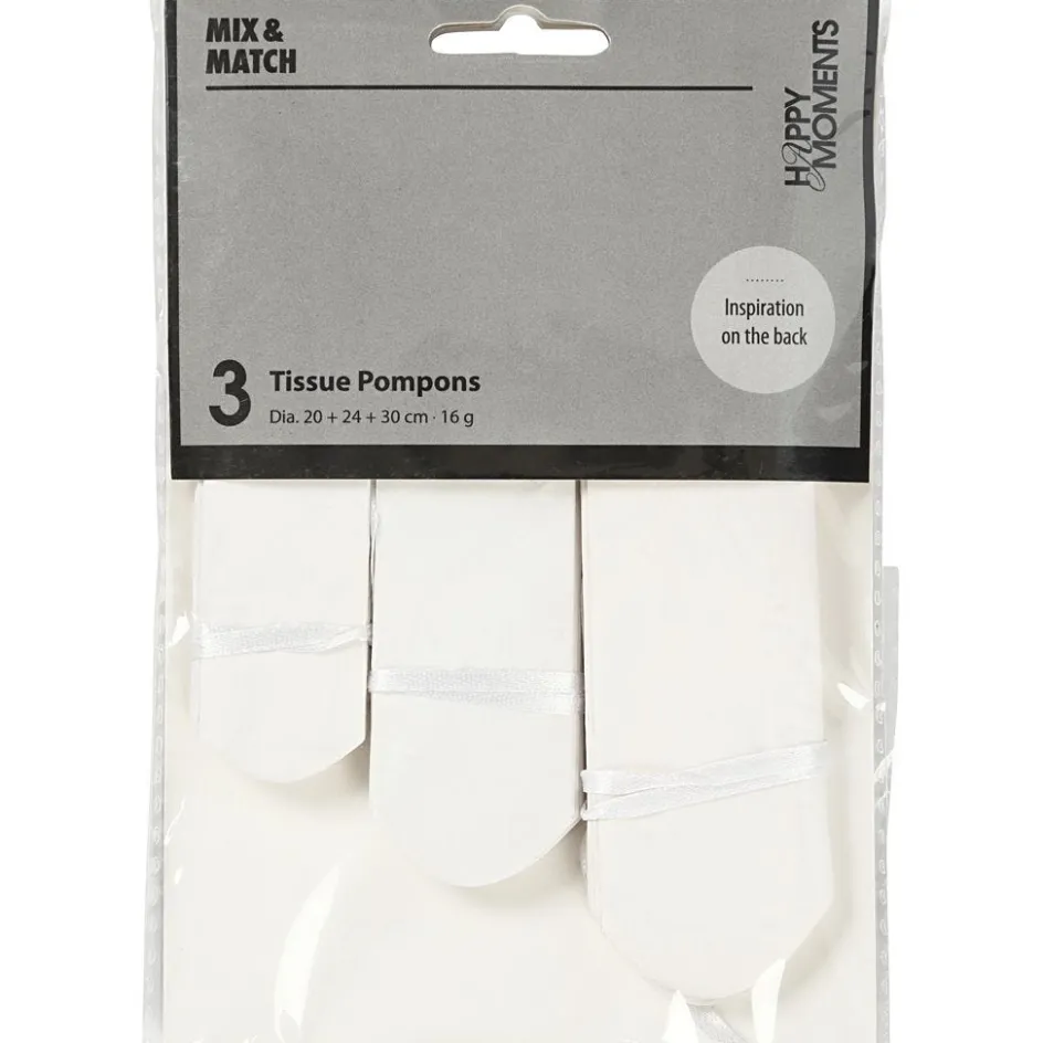 Creativ Company Tissue Pompons| Party Items