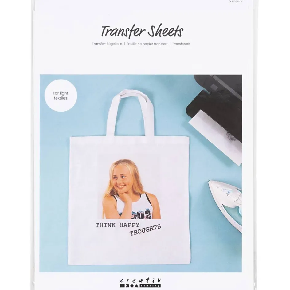 Creativ Company Transfer Sheet| Textile Decoration