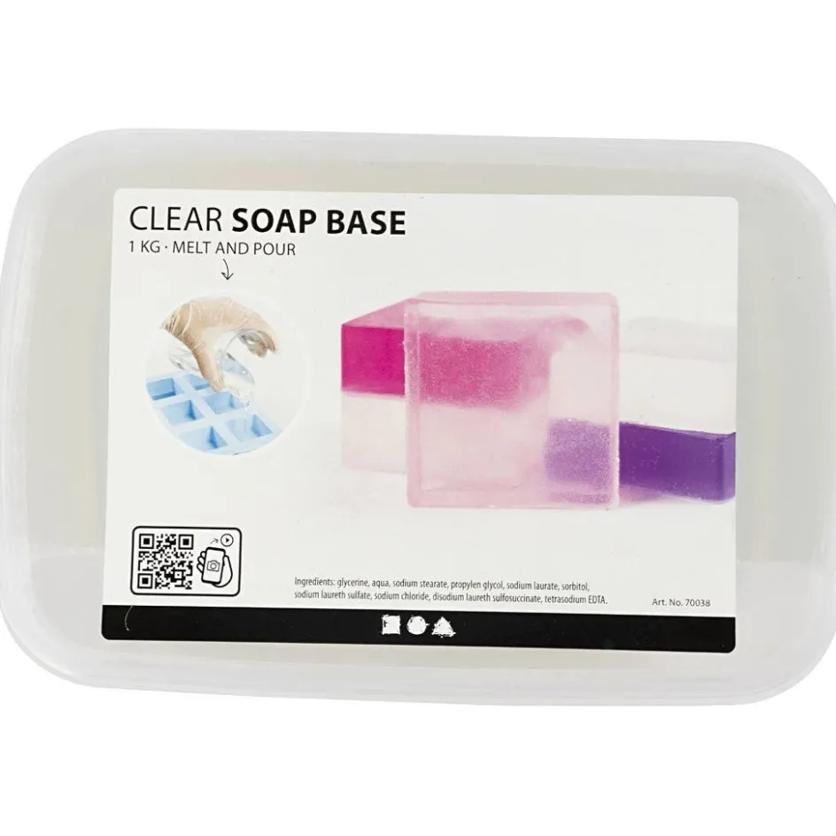 Creativ Company Transparent Soap Base| Soap Making