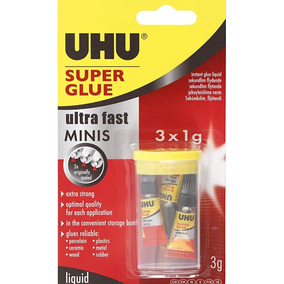 UHU Super| Glue, Lacquer And Wax