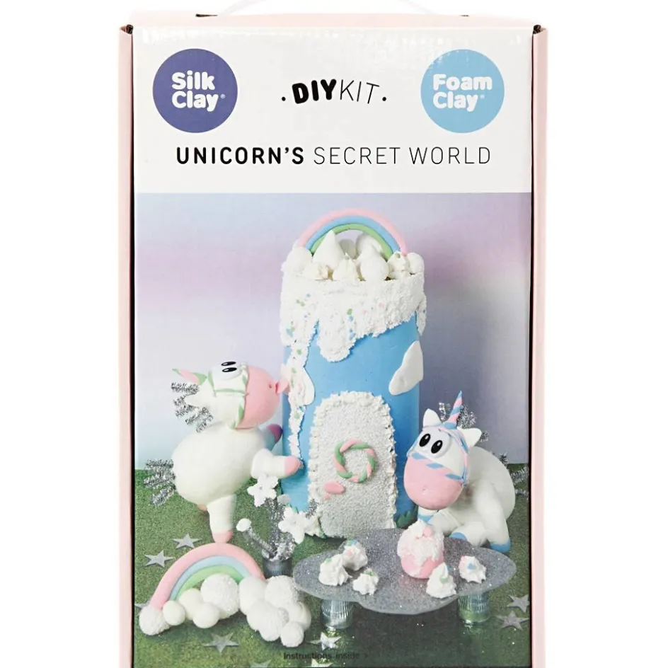 Silk Clay Unicorn Dream World| Air Drying Clay And Modelling Compounds|Diy-Kits, Modelling And Casting