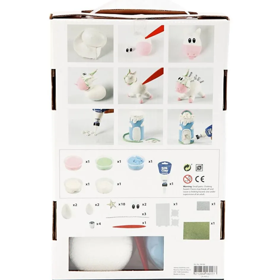 Silk Clay Unicorn Dream World| Air Drying Clay And Modelling Compounds|Diy-Kits, Modelling And Casting