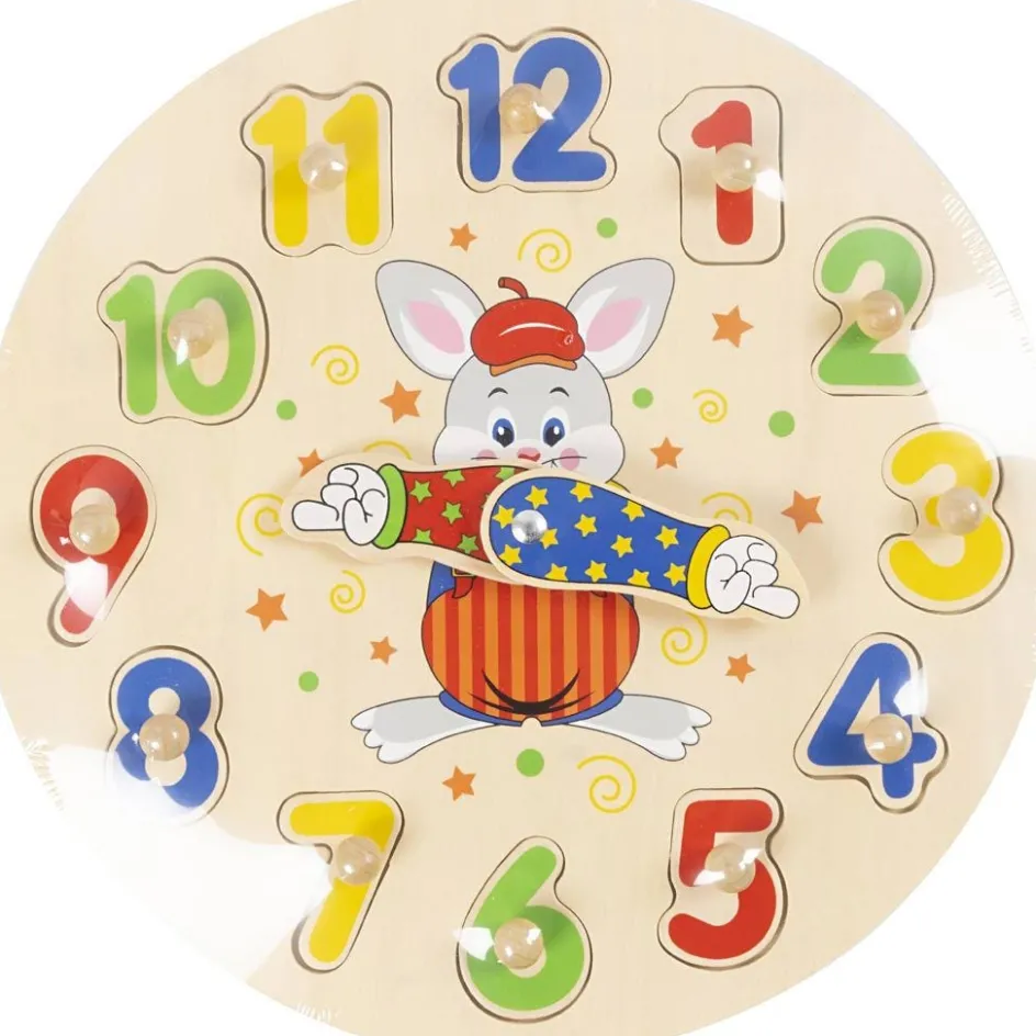 VIGA clock jigsaw puzzle| Indoor Play