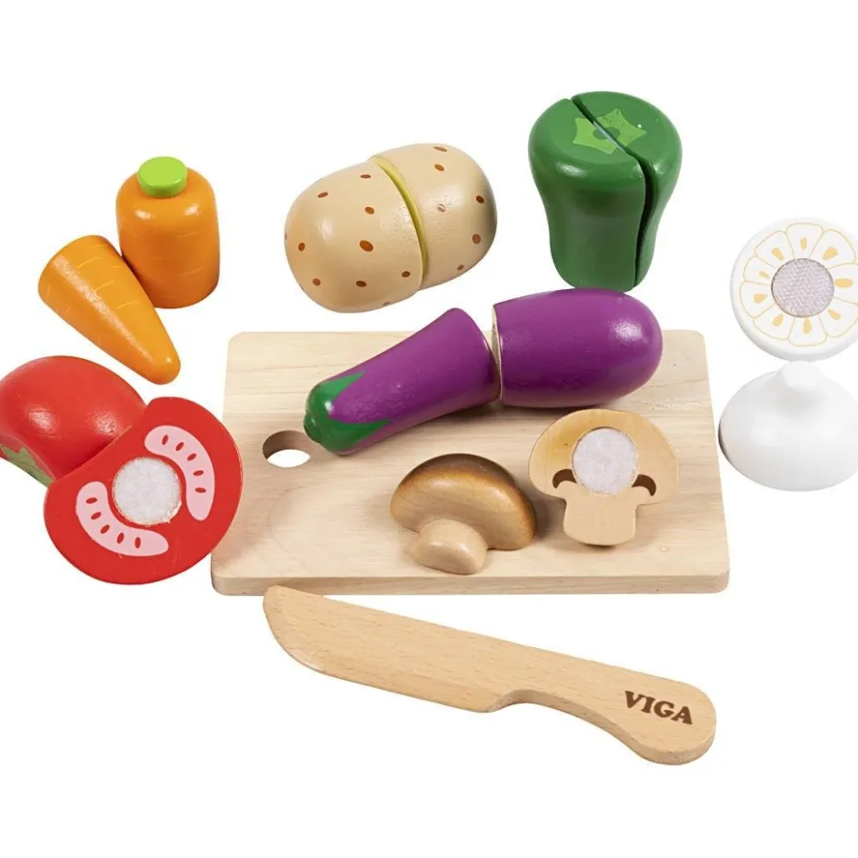VIGA cuttable vegetable set| Indoor Play