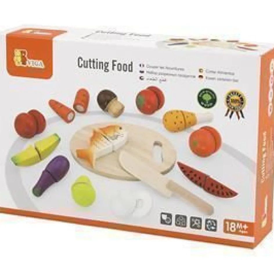 VIGA cutting food play set| Indoor Play