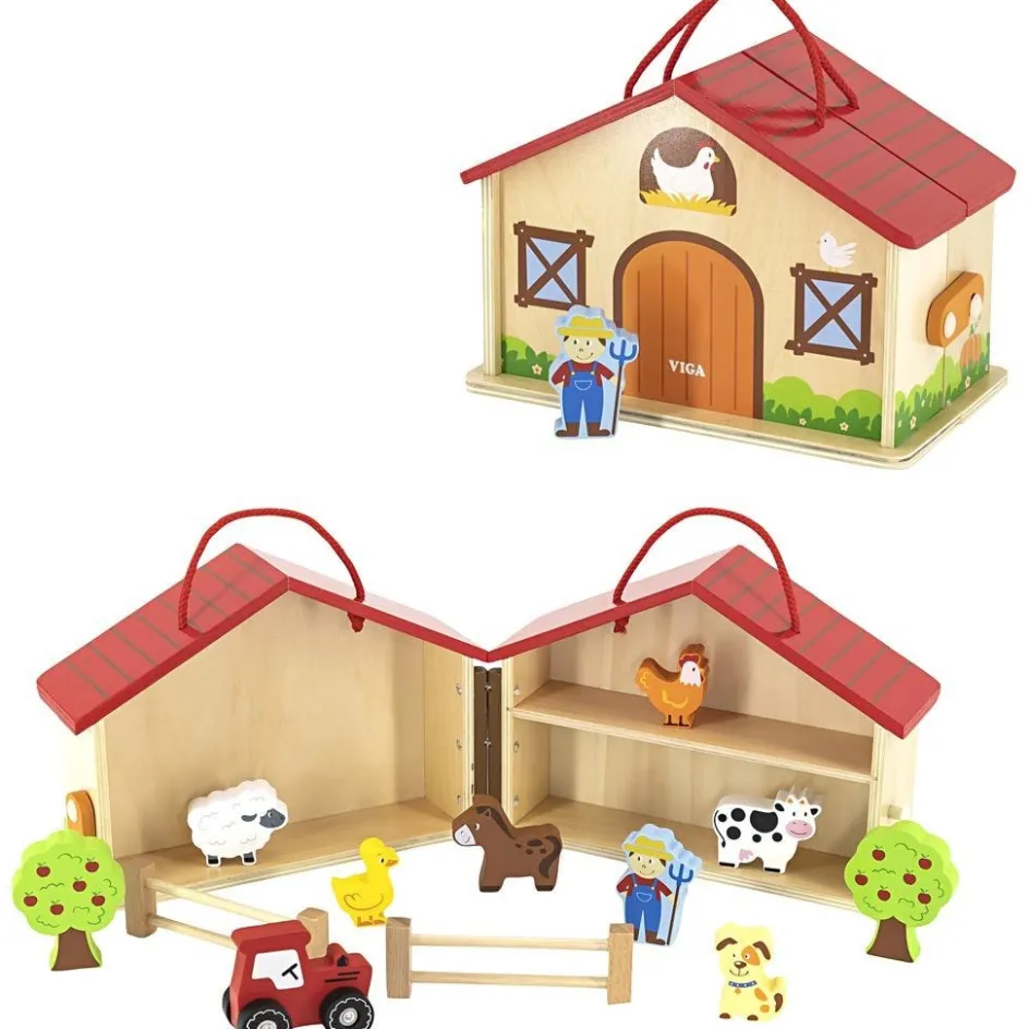 VIGA Farm Set| Indoor Play