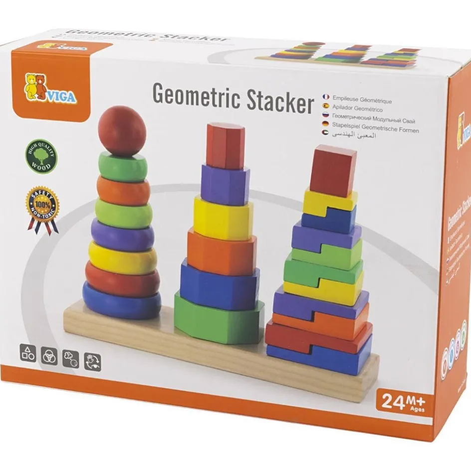 VIGA geometric stacking tower| Indoor Play