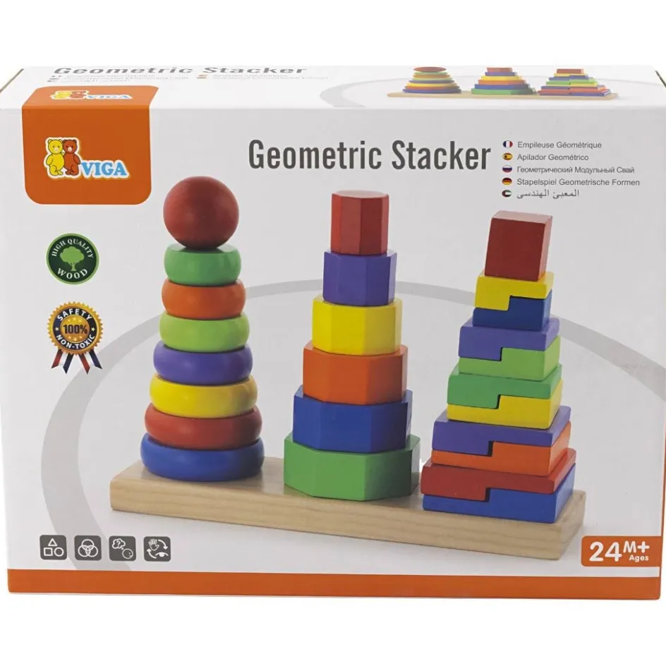 VIGA geometric stacking tower| Indoor Play