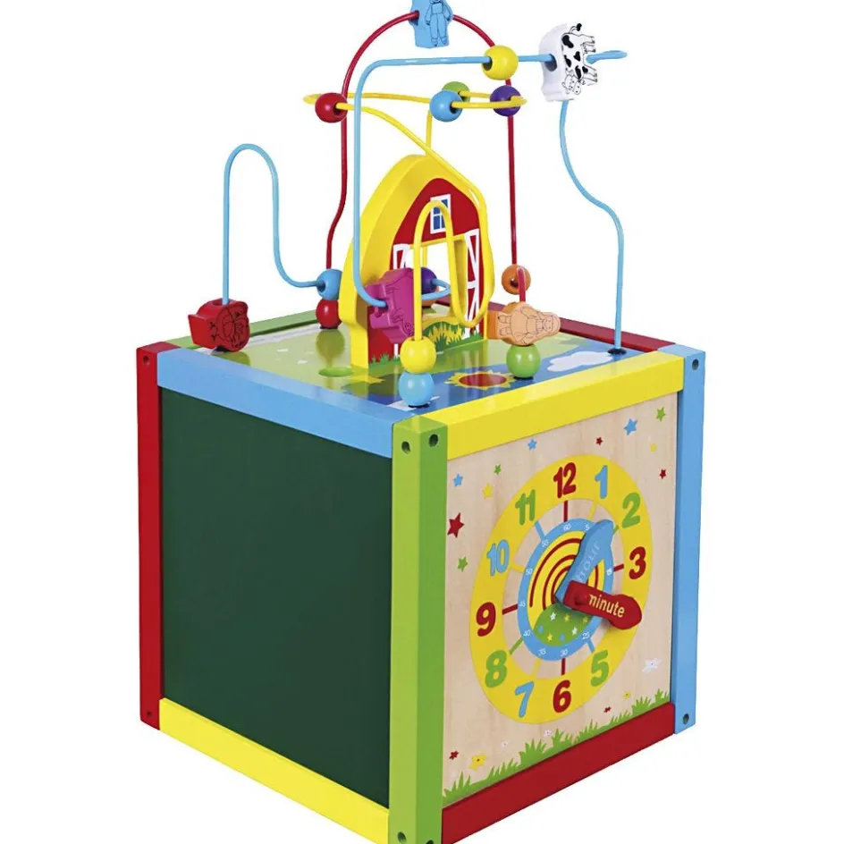 VIGA 5-in-1 play cube| Indoor Play