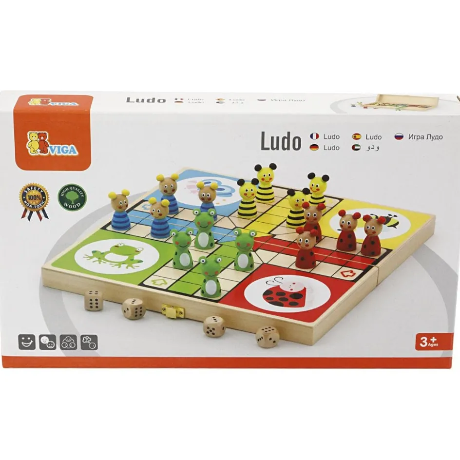 VIGA Ludo animals board game| Indoor Play