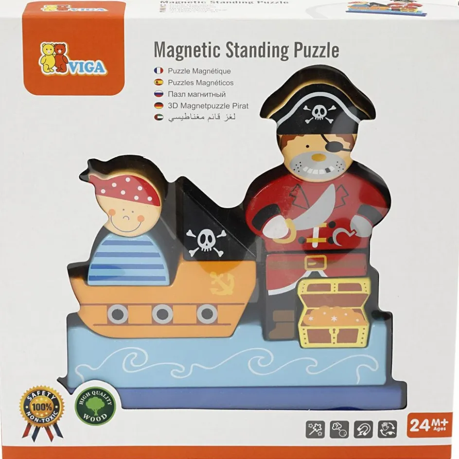 VIGA Magnetic 3D Puzzle| Indoor Play