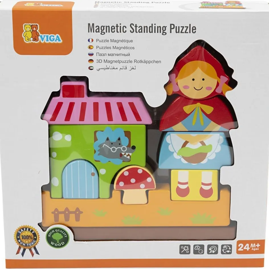 VIGA Magnetic 3D puzzle| Indoor Play