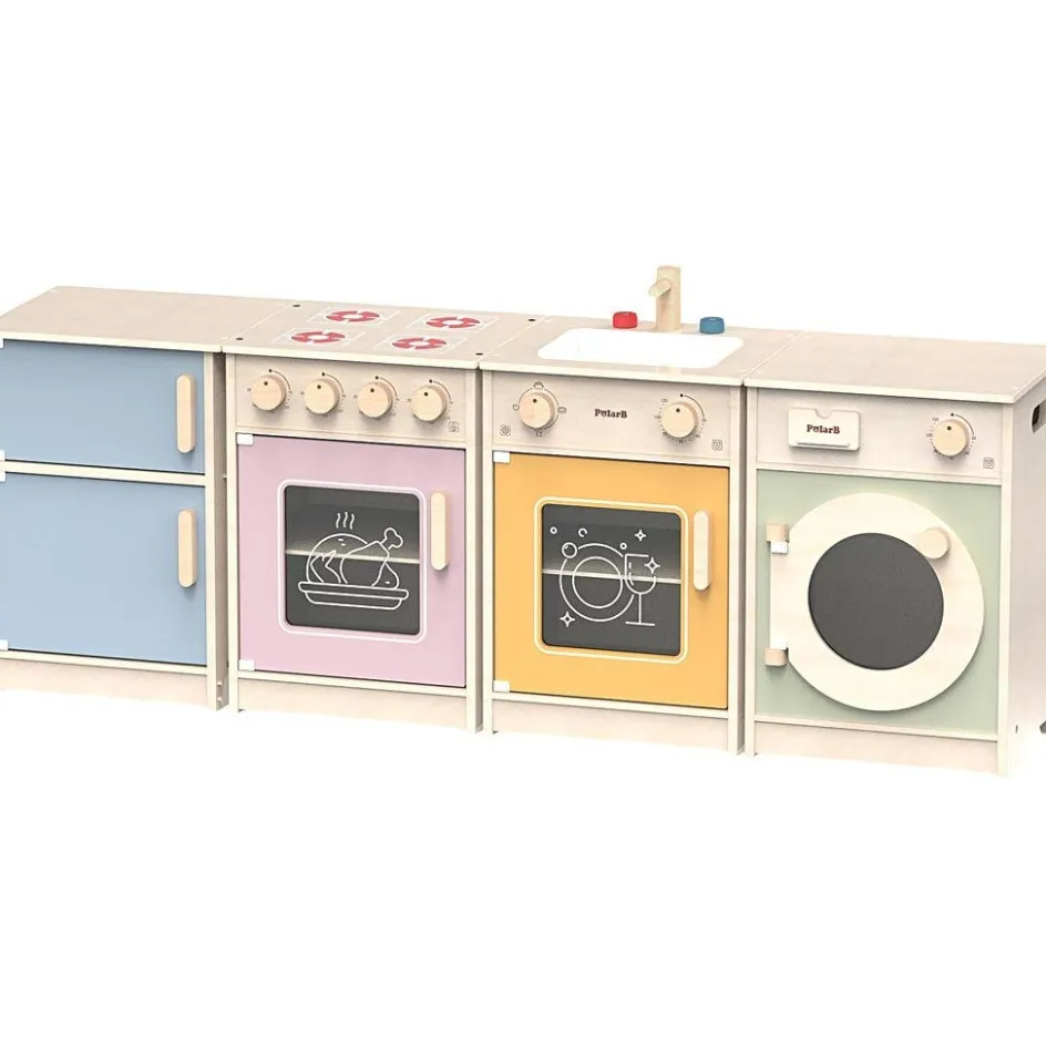 VIGA Mini Play Kitchen| Indoor Play