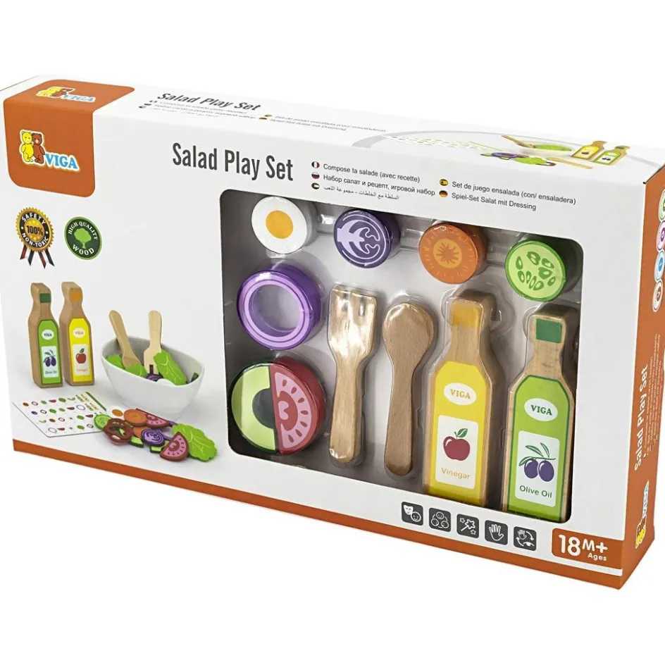 VIGA Salad Set| Indoor Play
